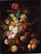 unknow artist Floral, beautiful classical still life of flowers.058 oil painting on canvas